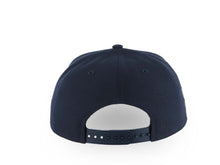 Load image into Gallery viewer, San Diego Padres New Era MLB 9FORTY 940 Adjustable A-Frame Hat Navy Blue Crown/Visor Orange/White Script/Text Logo SD Side Patch Green UV
