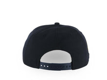 Load image into Gallery viewer, San Diego Padres New Era MLB 9FORTY 940 Adjustable A-Frame Hat Navy Blue Crown/Visor Glow White/Metallic Gold P Logo 40th Anniversary Side Patch Gray UV
