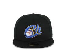 Load image into Gallery viewer, Charros de Jalisco New Era LMP 59FIFTY 5950 Fitted Cap Hat Black Crown/Visor Team Color Logo
