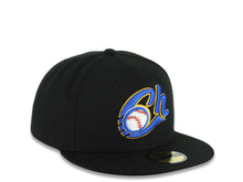 Load image into Gallery viewer, Charros de Jalisco New Era LMP 59FIFTY 5950 Fitted Cap Hat Black Crown/Visor Team Color Logo