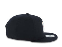 Load image into Gallery viewer, San Diego Padres New Era MLB 9FIFTY 950 Snapback Cap Hat Navy Blue Crown/Visor Orange/Royal Blue Gradient Logo Gray UV