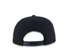 Load image into Gallery viewer, San Diego Padres New Era MLB 9FIFTY 950 Snapback Cap Hat Navy Blue Crown/Visor Orange/Royal Blue Gradient Logo Gray UV