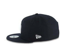 Load image into Gallery viewer, San Diego Padres New Era MLB 9FIFTY 950 Snapback Cap Hat Navy Blue Crown/Visor Orange/Royal Blue Gradient Logo Gray UV