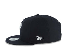Load image into Gallery viewer, San Diego Padres New Era MLB 9FIFTY 950 Snapback Cap Hat Navy Blue Crown/Visor White Script P Logo Gray UV