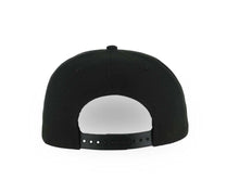 Load image into Gallery viewer, San Diego Padres New Era MLB 9FORTY 940 Adjustable A-Frame Cap Hat Black Crown/Visor White Logo With Sky Blue Clouds SD Side Patch Gray UV