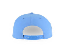 Load image into Gallery viewer, San Diego Padres New Era MLB 9FORTY 940 Adjustable A-Frame Cap Hat Sky Blue Crown/Visor Black Logo 10 Years Petco Park Side Patch Gray UV