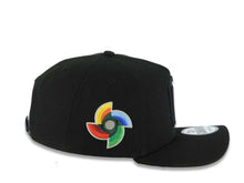 Load image into Gallery viewer, Mexico New Era WBC World Baseball Classic 9FORTY 940 Adjustable A-Frame Cap Hat Black Crown/Visor Black Logo Gray UV