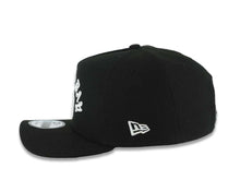 Load image into Gallery viewer, San Diego Padres New Era MLB 9FORTY 940 Adjustable A-Frame Cap Hat Black Crown/Visor White Logo With South Bay Text/Script 40th Anniversary Side Patch Gray UV