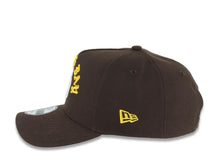 Load image into Gallery viewer, San Diego Padres New Era MLB Adjustable A-Frame Cap Hat Brown Crown/Visor White Logo Brown South Bay Script/Text South Bay Pier Side Patch