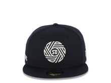 Load image into Gallery viewer, San Diego FC MLS New Era 59FIFTY 5950 Fitted Cap Hat Nsvy Blue Crown/Visor Metallic Silver Logo Gray UV