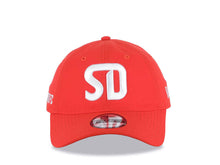 Load image into Gallery viewer, San Diego FC New Era 9TWENTY 920 Adjustable Cap Hat Red Crown/Visor White Logo
