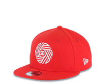 Load image into Gallery viewer, (Youth) San Diego FC New Era MLS 9FIFTY 950 Kid Snapback Cap Hat Red Crown/Visor White Logo Gray UV