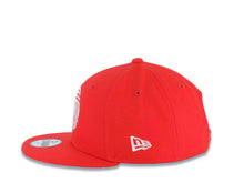 Load image into Gallery viewer, (Youth) San Diego FC New Era MLS 9FIFTY 950 Kid Snapback Cap Hat Red Crown/Visor White Logo Gray UV