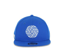 Load image into Gallery viewer, (Youth) San Diego FC New Era MLS 9FIFTY 950 Kid Snapback Cap Hat Royal Blue Crown/Visor White Logo Gray UV