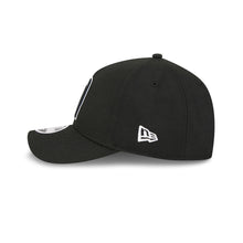 Load image into Gallery viewer, Mexico New Era WBC World Baseball Classic 9FORTY 940 Adjustable A-Frame M-Crown Cap Hat Black Crown/Visor Black/White Logo Mexico Flag Side Patch