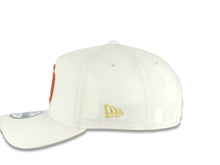 Load image into Gallery viewer, San Diego Padres New Era MLB 9FORTY 940 Adjustable A-Frame Cap Hat Cream Crown/Visor Red/Metallic Gold Logo 40th Anniversary Side Patch Red UV