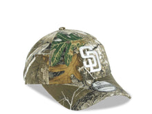 Load image into Gallery viewer, San Diego Padres New Era MLB 9TWENTY 920 Adjustable Cap Hat Real Tree Edge Camo Crown/Visor White Logo
