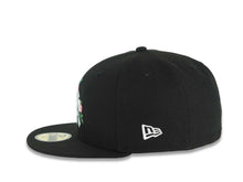 Load image into Gallery viewer, New York Yankees New Era MLB 59FIFTY 5950 Fitted Cap Hat Black Crown/Visor White/Pink Logo With Rose 1998 World Series Side Patch