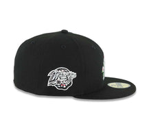 Load image into Gallery viewer, New York Yankees New Era MLB 59FIFTY 5950 Fitted Cap Hat Black Crown/Visor White/Pink Logo With Rose 1998 World Series Side Patch