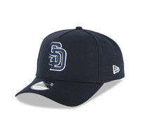 Load image into Gallery viewer, San Diego Padres New Era MLB 9FORTY 940 Adjustable A-Frame Cap Hat Navy Blue Crown/Visor Navy Blue Logo 1998 World Series Side Patch