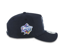 Load image into Gallery viewer, San Diego Padres New Era MLB 9FORTY 940 Adjustable A-Frame Cap Hat Navy Blue Crown/Visor Navy Blue Logo 1998 World Series Side Patch