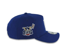Load image into Gallery viewer, Los Angeles Dodgers New Era MLB 9FORTY 940 Adjustable A-Frame Cap Hat Royal Blue Crown/Visor White Logo Japan World Series Champions Side Patch Gray UV