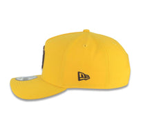 Load image into Gallery viewer, San Diego Padres New Era MLB 9FORTY 940 Adjustable A-Frame Cap Hat Yellow Crown/Visor Dark Brown Logo 1998 World Series Side Patch