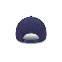 Load image into Gallery viewer, Tampa Bay Rays New Era MLB 9FORTY 940 Adjustable A-Frame Cap Hat Navy Blue Crown/Visor Team Color Logo Gray UV