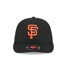 Load image into Gallery viewer, San Francisco Giants New Era MLB 9FIFTY 950 Snapback Low Profile Trucker/Mesh Cap Hat Black Crown/Visor Orange Logo Gray UV