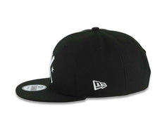 Load image into Gallery viewer, San Diego Padres New Era MLB 9FIFTY 950 Snapback Cap Hat Black Crown/Visor White Bats Logo 40th Anniversary Side Patch Gray UV