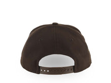 Load image into Gallery viewer, San Diego Padres New Era MLB 9FORTY 940 Adjustable A-Frame Cap Hat Brown Crown/Visor White/Yellow Logo 2016 All-Star Game Side Patch