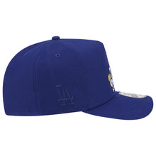 Load image into Gallery viewer, Los Angeles Dodgers New Era MLB 9FORTY 940 Snapback A-Frame Cap Hat Royal Blue Crown/Visor Team Color Logo Skating Cartoon