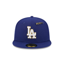 Load image into Gallery viewer, Los Angeles Dodgers New Era MLB 59FIFTY 5950 Fitted Cap Hat Royal Blue Crown/Visor White/Metallic Gold Logo