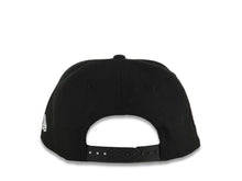 Load image into Gallery viewer, (Youth) San Diego Padres New Era MLB 9FIFTY 950 Kid Snapback Cap Hat Black Crown/Visor White Logo With Rose 40th Anniversary Side Patch Gray UV