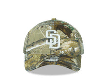 Load image into Gallery viewer, San Diego Padres New Era MLB 9TWENTY 920 Adjustable Cap Hat Real Tree Edge Camo Crown/Visor White Logo Real Tree Camo UV