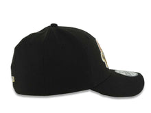 Load image into Gallery viewer, San Diego Padres New Era MLB 39THIRTY 3930 Flexfit Cap Hat Black Crown/Visor Brown/Yellow/Orange/White Baseball Club Logo Black UV