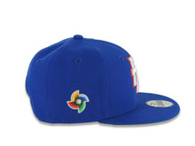 Load image into Gallery viewer, (Youth)Puerto Rico New Era 9FIFTY 950 Kid Snapback Cap Hat Royal Blue Crown/Visor White/Red Logo WBC Logo Side Patch Green UV