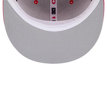 Load image into Gallery viewer, Cincinnati Reds New Era MLB 9FIFTY 950 Snapback Cap Hat Red Pinstripe Crown/Visor White/Black Logo Gray UV