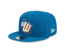 Load image into Gallery viewer, Milwaukee Brewers New Era MLB 9FIFTY 950 Snapback Cap Hat Light Royal Blue Crown/Visor White Logo Gray UV(2026 City Connect)
