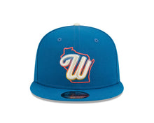 Load image into Gallery viewer, Milwaukee Brewers New Era MLB 9FIFTY 950 Snapback Cap Hat Light Royal Blue Crown/Visor White Logo Gray UV(2026 City Connect)