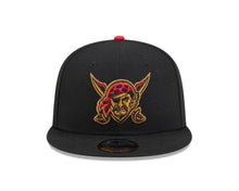 Load image into Gallery viewer, Pittsburgh Pirates New Era MLB 9FIFTY 950 Snapback Cap Hat Black Crown/Visor Yellow Face/Head Logo Gray UV (2026 City Connect)