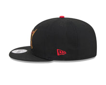 Load image into Gallery viewer, Pittsburgh Pirates New Era MLB 9FIFTY 950 Snapback Cap Hat Black Crown/Visor Yellow Face/Head Logo Gray UV (2026 City Connect)