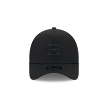 Load image into Gallery viewer, Houston Astros New Era MLB 9FORTY 940 Adjustable A-Frame Cap Hat Black Crown/Visor Black Logo