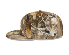 Load image into Gallery viewer, Atlanta Braves New Era MLB 59FIFTY 5950 Fitted Cap Hat Real Tree Camo Crown/Visor White Logo Gray UV
