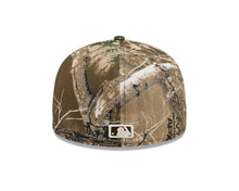 Load image into Gallery viewer, New York Yankees New Era MLB 59FIFTY 5950 Fitted Cap Hat Real Tree Camo Crown/Visor White Logo Gray UV