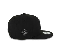 Load image into Gallery viewer, (Youth)Mexico New Era WBC World Baseball Classic 9FIFTY 950 Kid Snapback Cap Hat Black Crown/Visor Dark Gray/Black Logo WBC Logo Side Patch Gray UV
