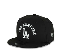 Load image into Gallery viewer, (Youth)Los Angeles Dodgers New Era MLB 9FIFTY 950 Kid Snapback Cap Hat Black Crown/Visor White Script/Text Logo 2025 World Series Champions Side Patch