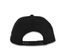Load image into Gallery viewer, (Youth)San Diego Padres New Era MLB 9FIFTY 950 Snapback Cap Hat Black Crown/Visor White 1969 Major League Baseball Logo 40th Anniversary Side Patch