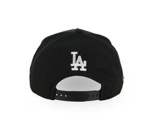 Load image into Gallery viewer, Los Angeles Dodgers New Era MLB 9FORTY 940 Adjustable A-Frame Cap Black Crown/Visor White/Blue Rose Logo 2024-2025 World Series Champions Side Patch