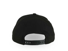 Load image into Gallery viewer, San Diego Padres New Era MLB 9FORTY 940 Adjustable A-Frame Cap Hat Black Crown/Visor White Friar Faithful Text Logo 40th Anniversary Side Patch